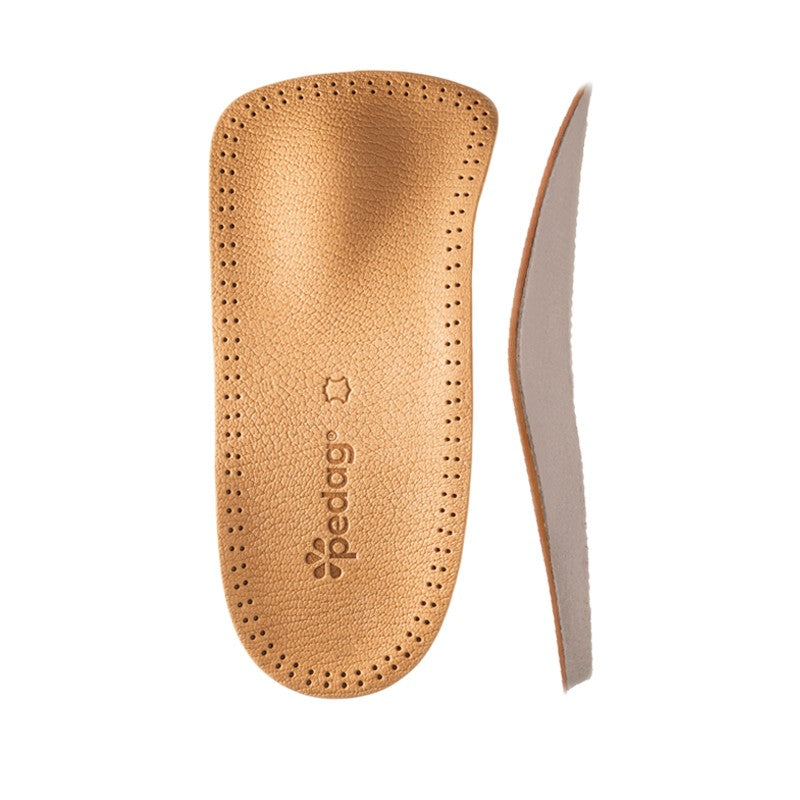 Relax-Einlegesohle aus Leder mit Pelotte für enge Schuhe