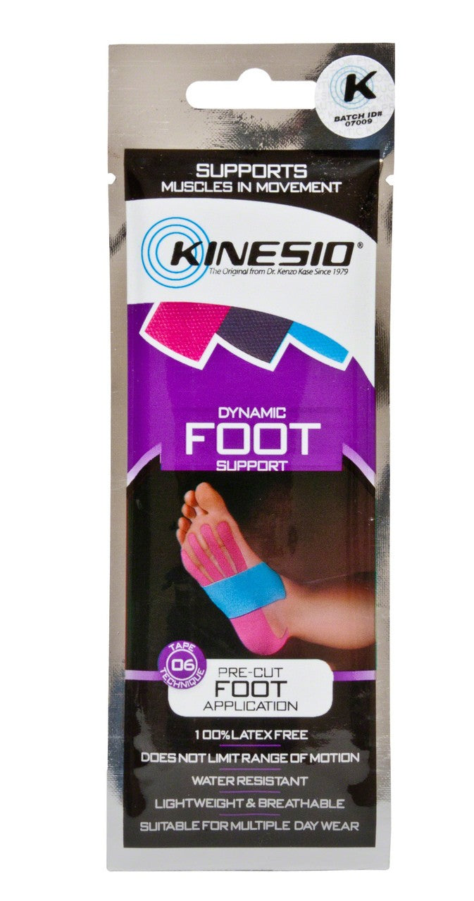 Kinesiologie-Tape Kinesio Tex vorgefertigt Fuß