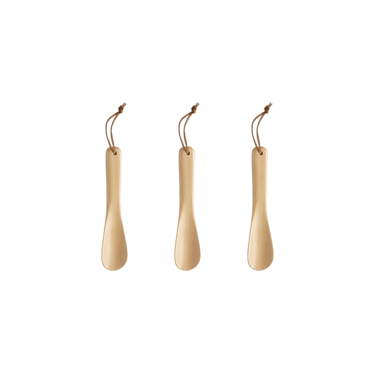 Holzschuhlöffel 19 cm 3er-Pack
