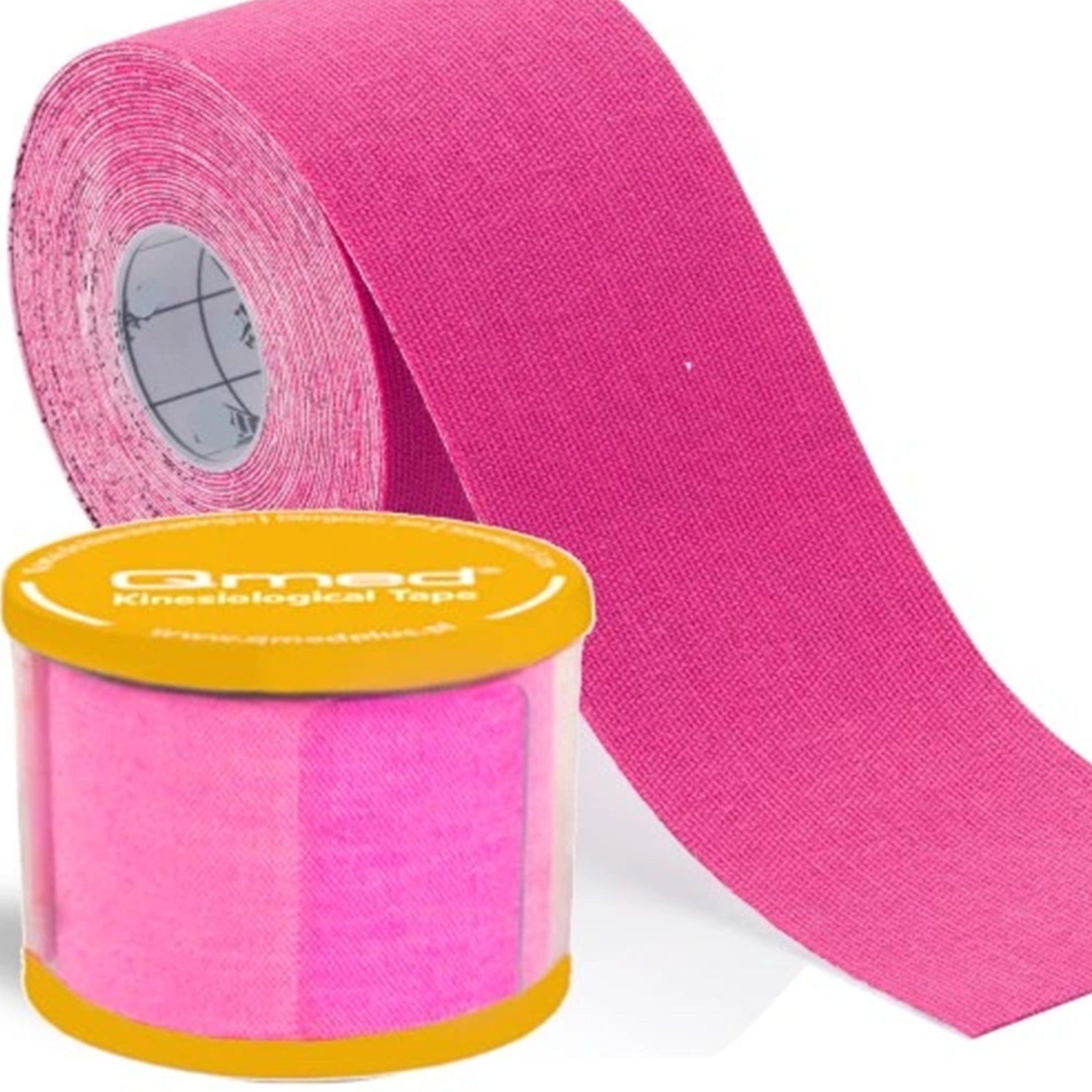 Kinesiologie-Tape rosa mit hoher Dehnbarkeit