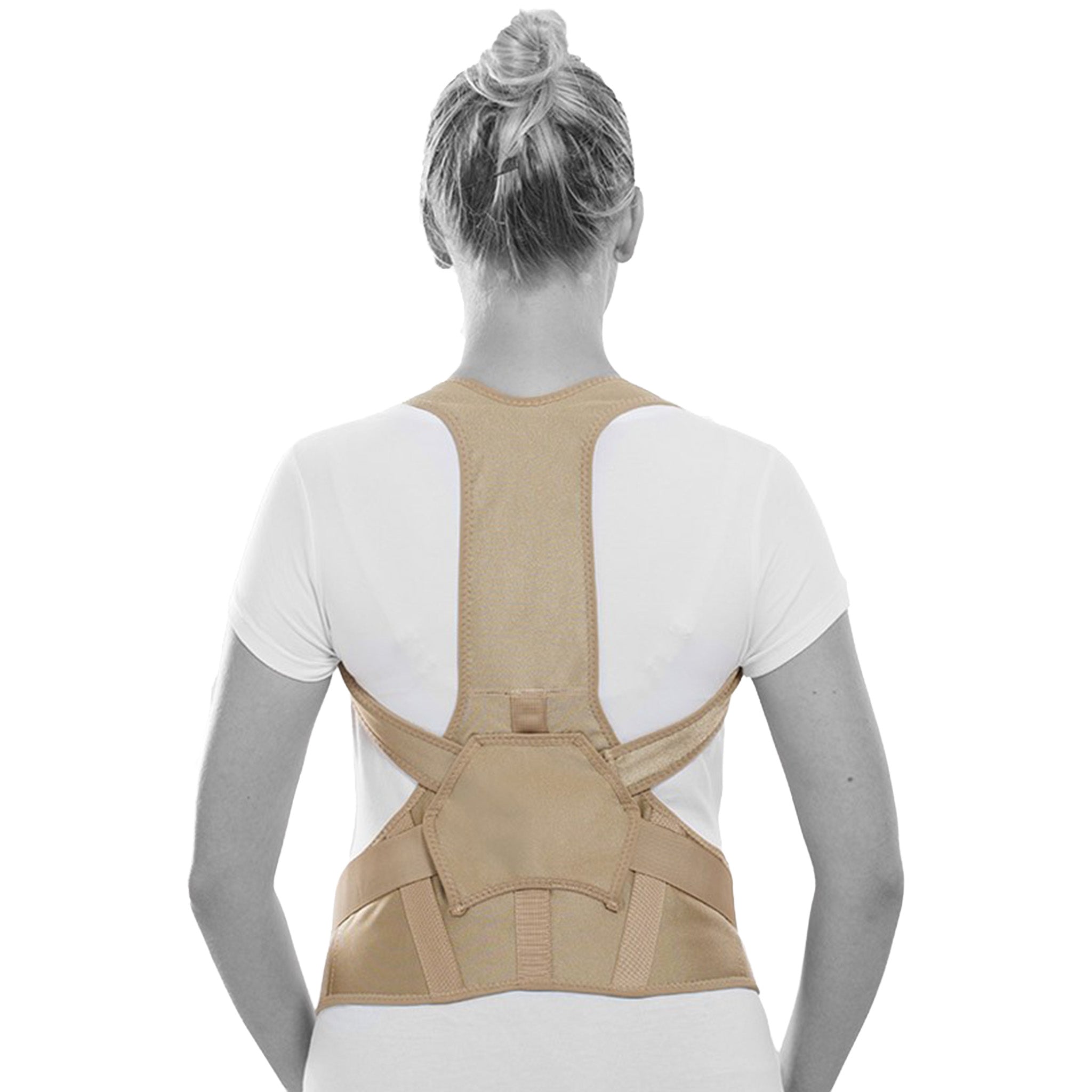 Haltungsweste EXTO beige für bessere Haltung