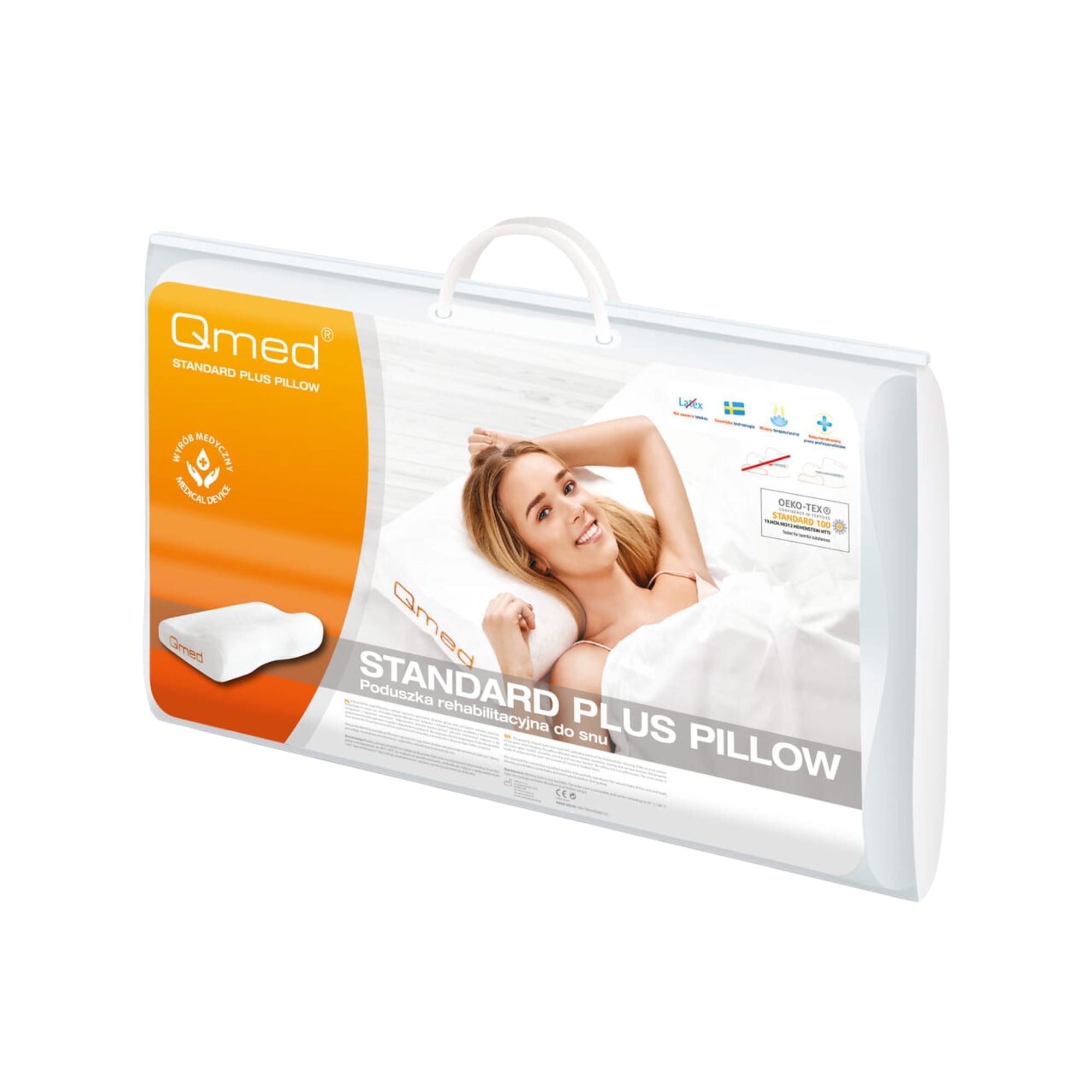 Neck pillow Standard Plus for back and side sleepers