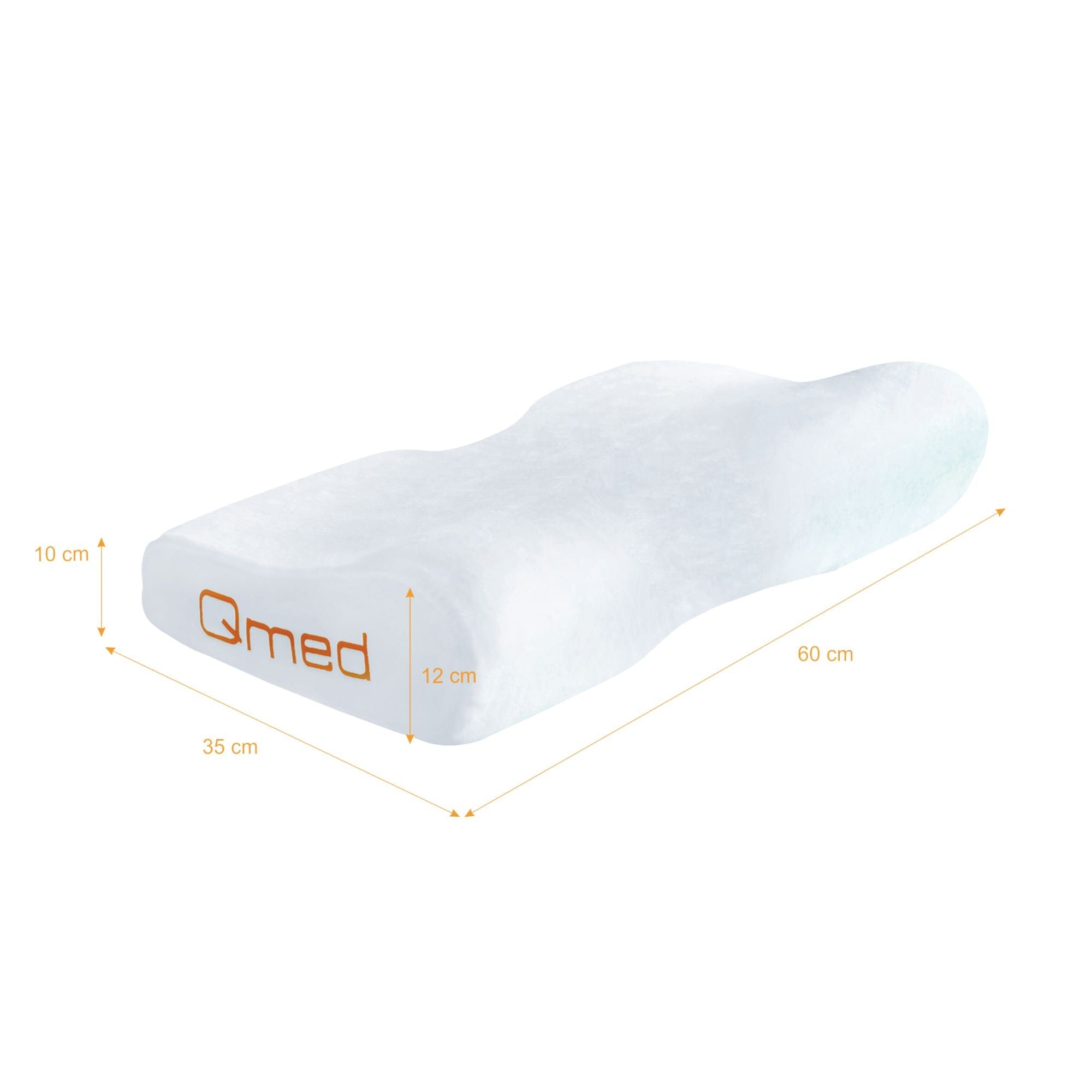 Premium neck pillow for back and side sleepers