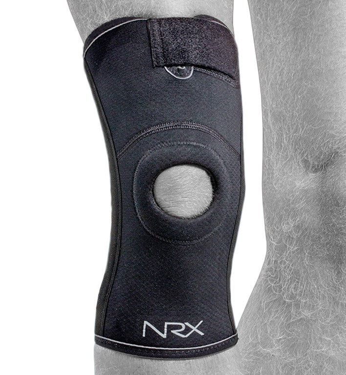 Kniebandage NRX mit offener Kniescheibe für Entlastung und Komfort