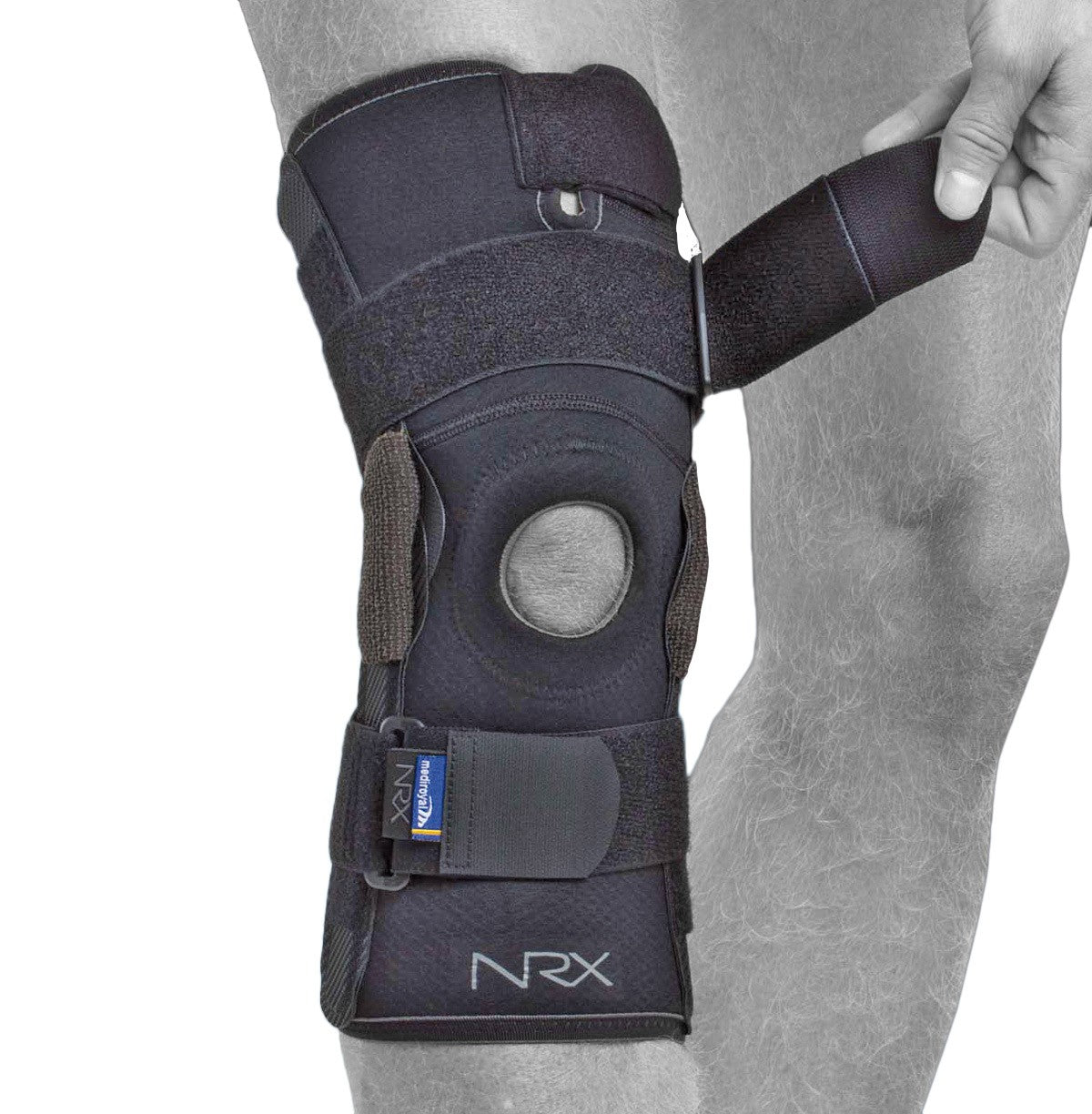 NRX Liga Light wärmendes Knieband mit seitlicher Stabilisierung bei Bandverletzungen