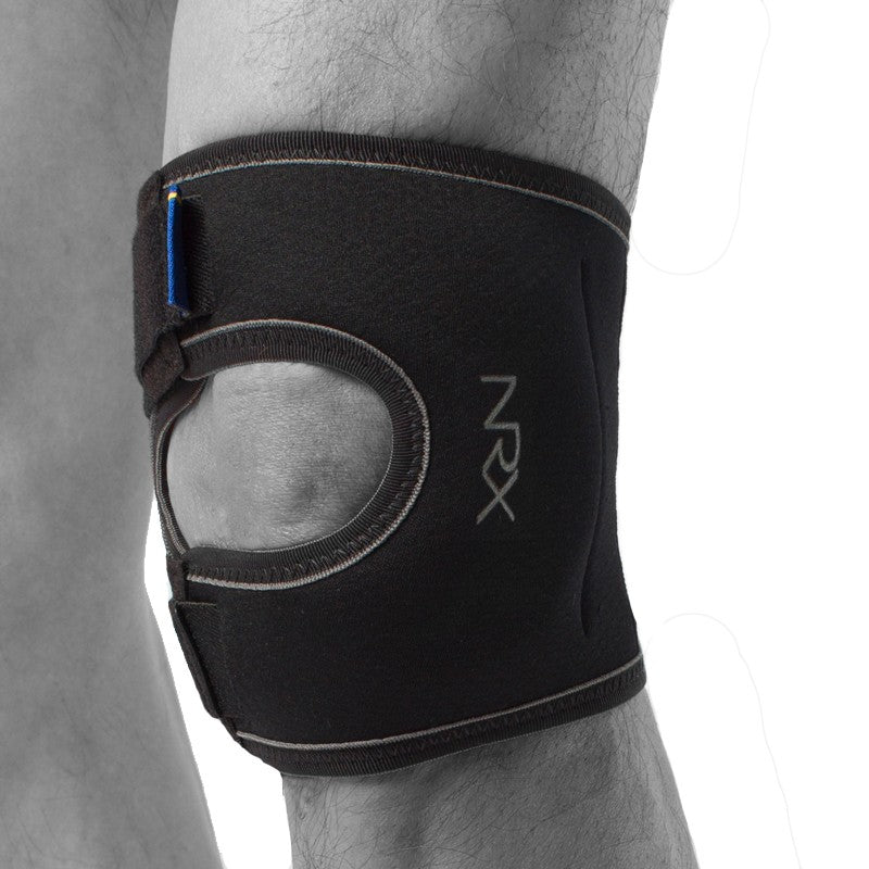 NRX knee brace for patellar luxation overlay orthosis