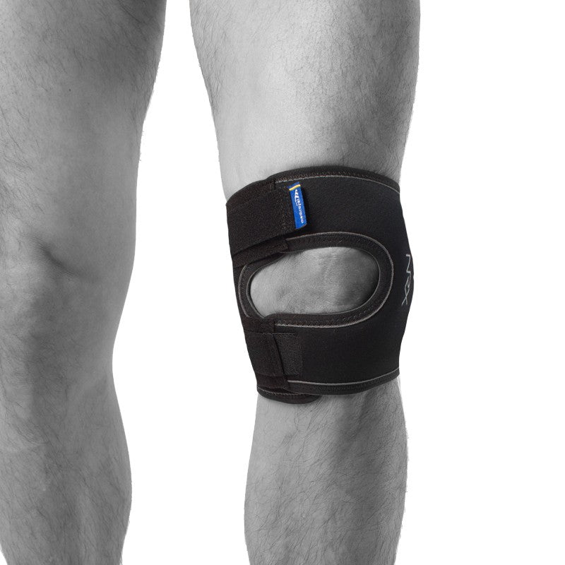 NRX knee brace for patellar luxation overlay orthosis