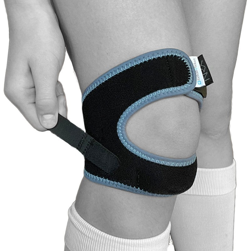 Komplettset für Fußball mit Kniebandage und Sporteinlage