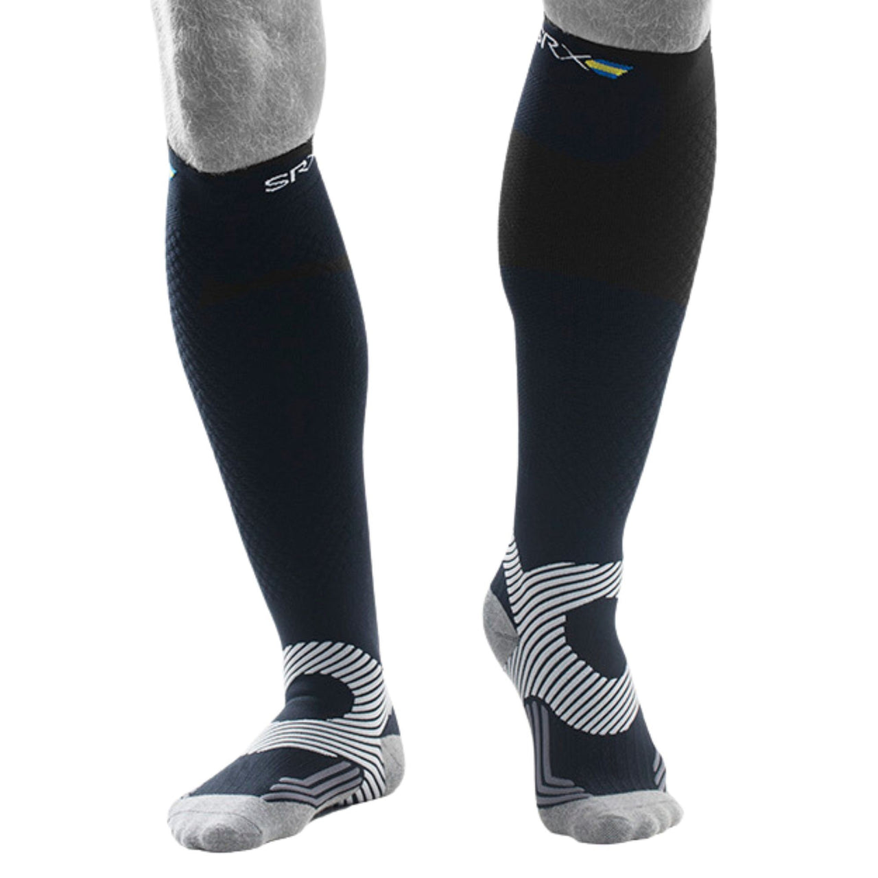 Kompressionsstrümpfe SRX Sport schwarz