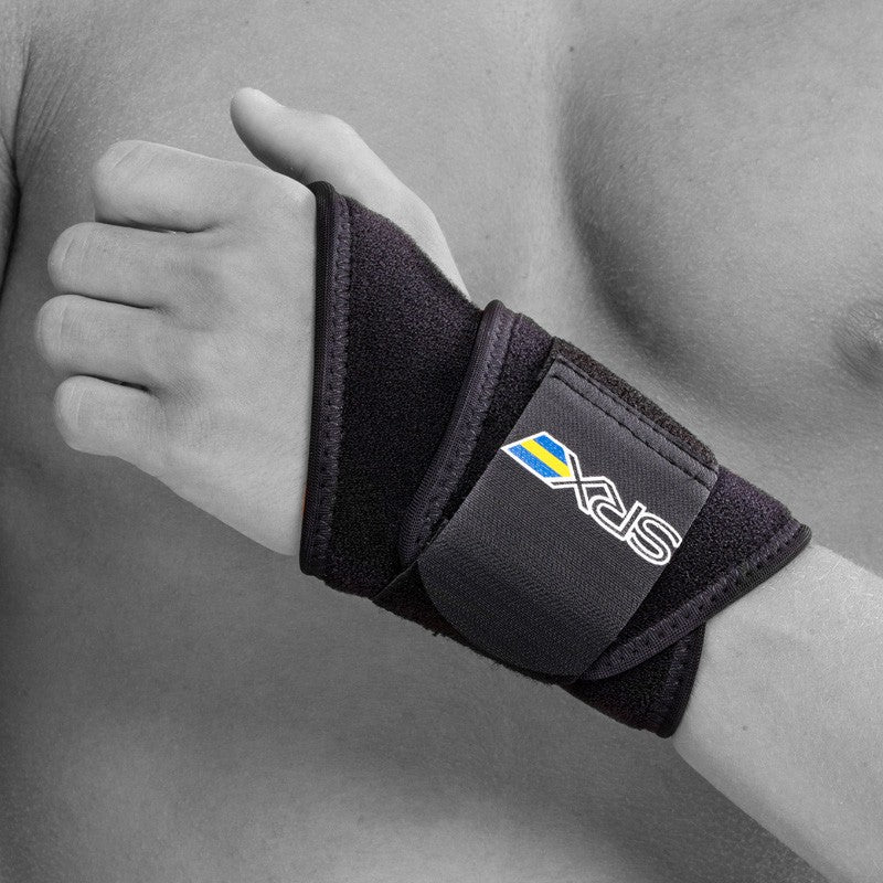 Handgelenkbandagen SRX mit Daumenloch für Sport und Arbeit