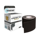 Kinesiologie-Tape Kinesio Tex Gold FP 5 Meter schwarz für Sportverletzungen und Muskelunterstützung