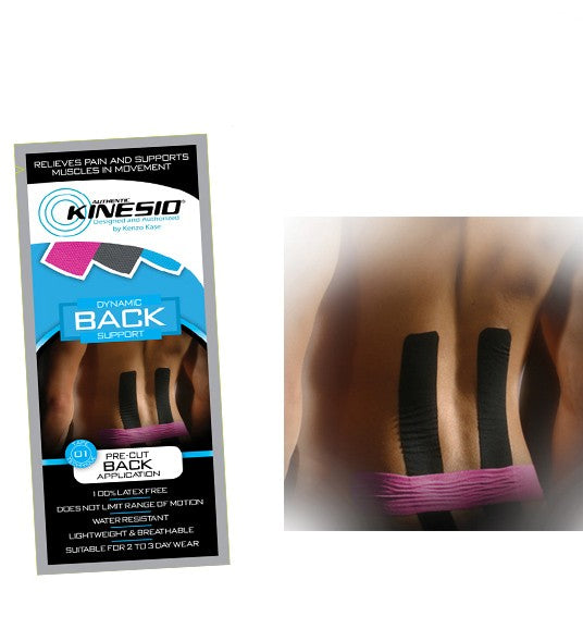 Kinesiologie-Tape Kinesio Tex vorgeschnitten Rücken