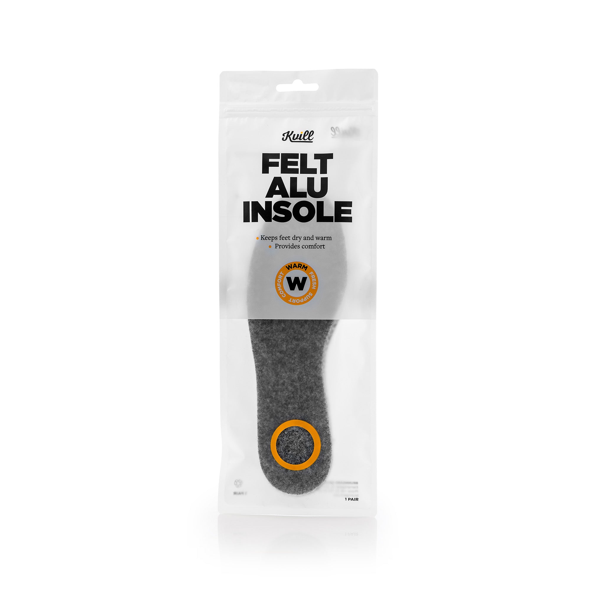 Filzsohle mit isolierender Aluminiumunterlage 3er-Pack