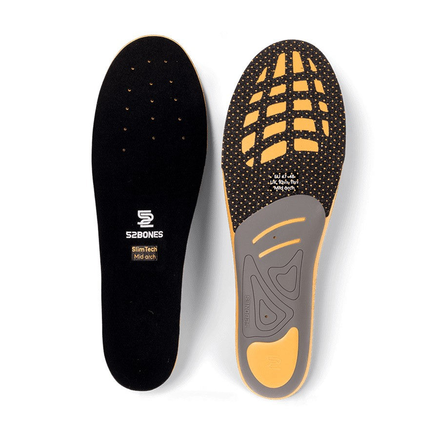 SlimTech Sportssohle für Fußballschuhe und schmale Schuhe