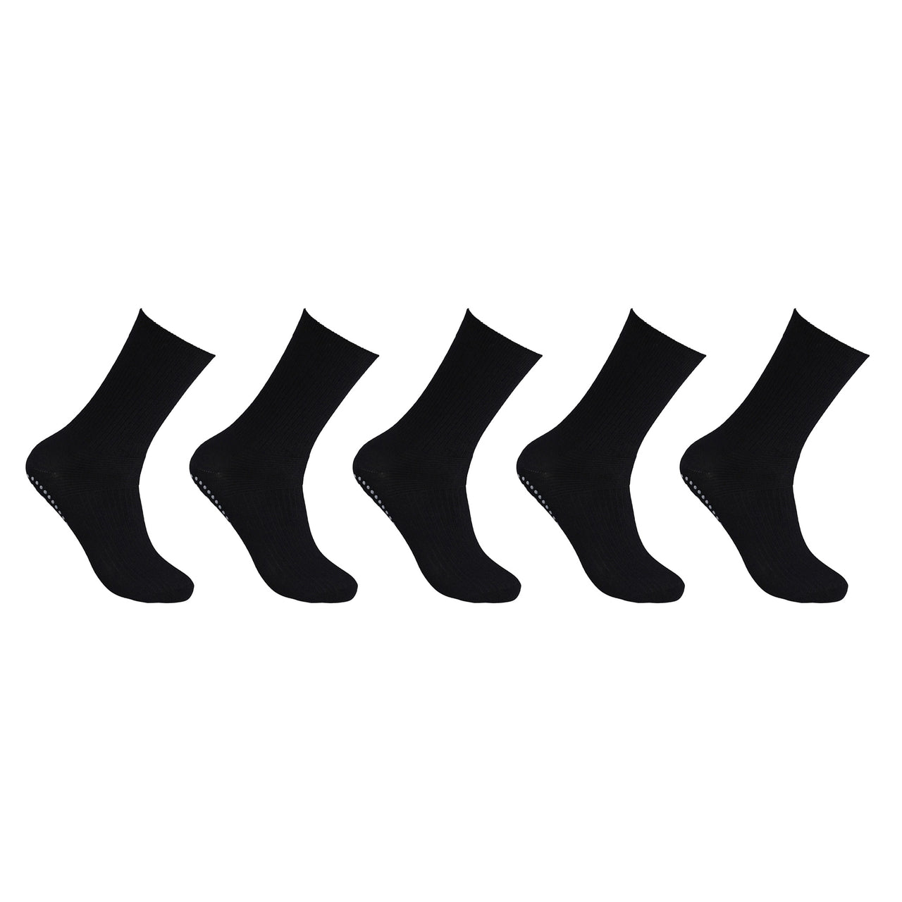 Socken mit rutschfesten Eigenschaften für erhöhte Sicherheit im Innenbereich 5er-Pack
