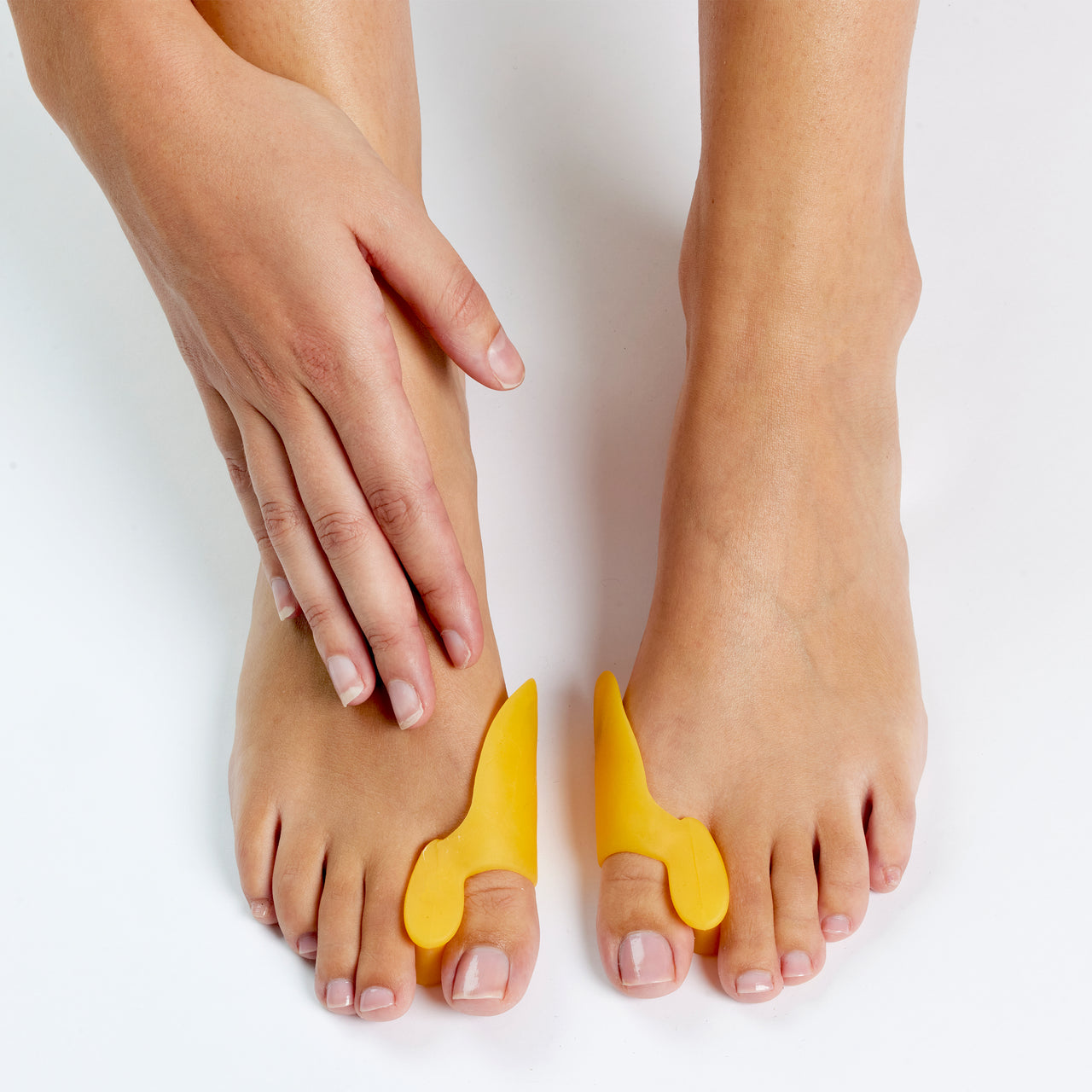3-in-1 Hallux-valgus-Schutz mit Zehenspreizer und Gelpolster
