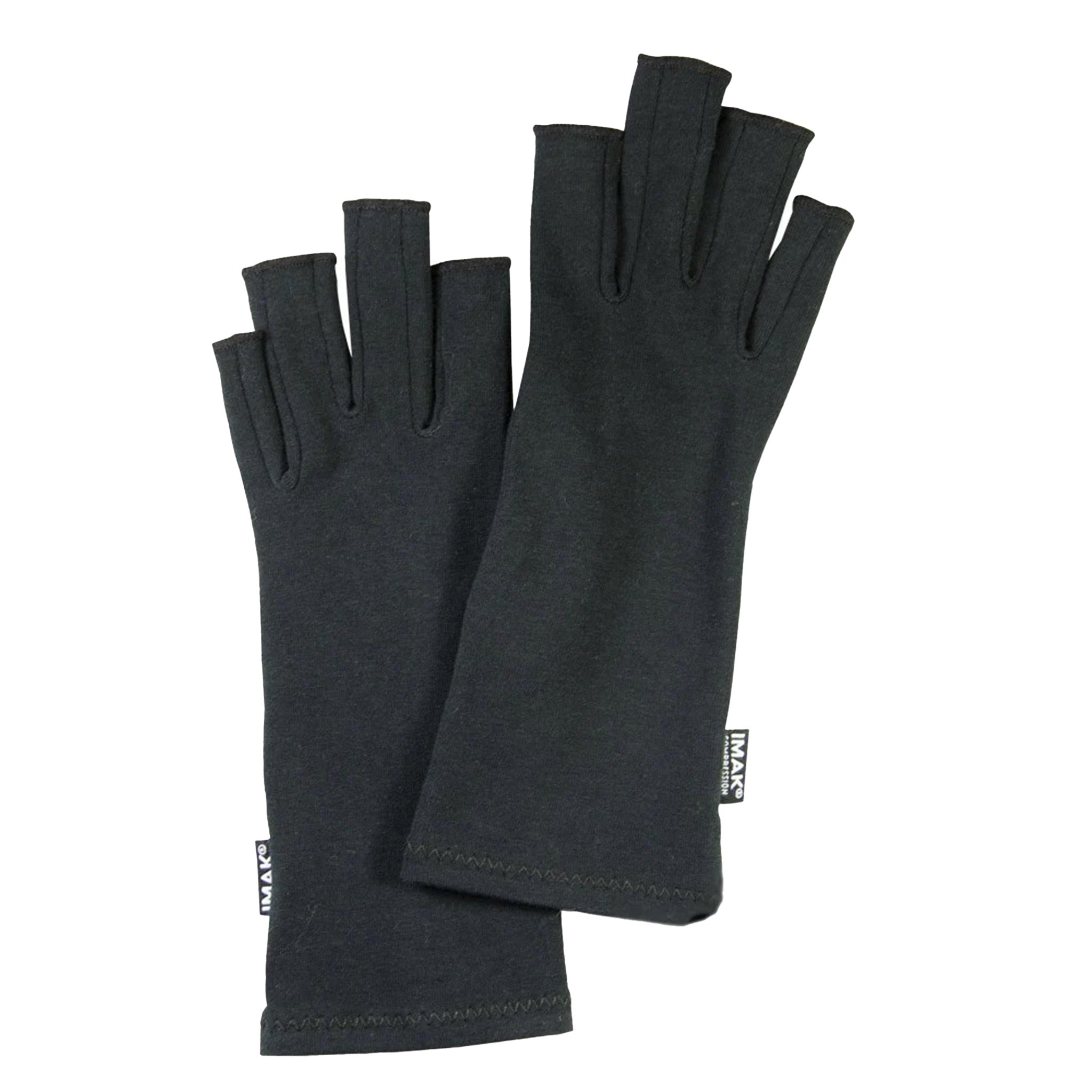 IMAK arthritis gloves black for pain and stiffness in the hand and fingers
