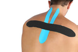 Kinesiologie-Tape schwarz mit hoher Dehnbarkeit 3er-Pack