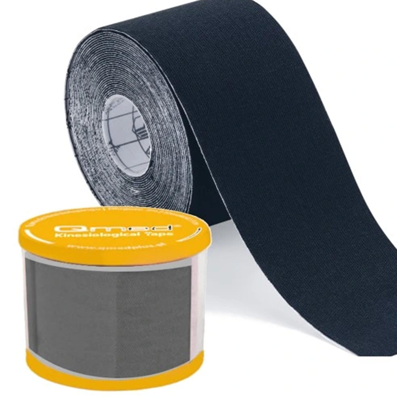 Kinesiologie-Tape schwarz mit hoher Dehnbarkeit