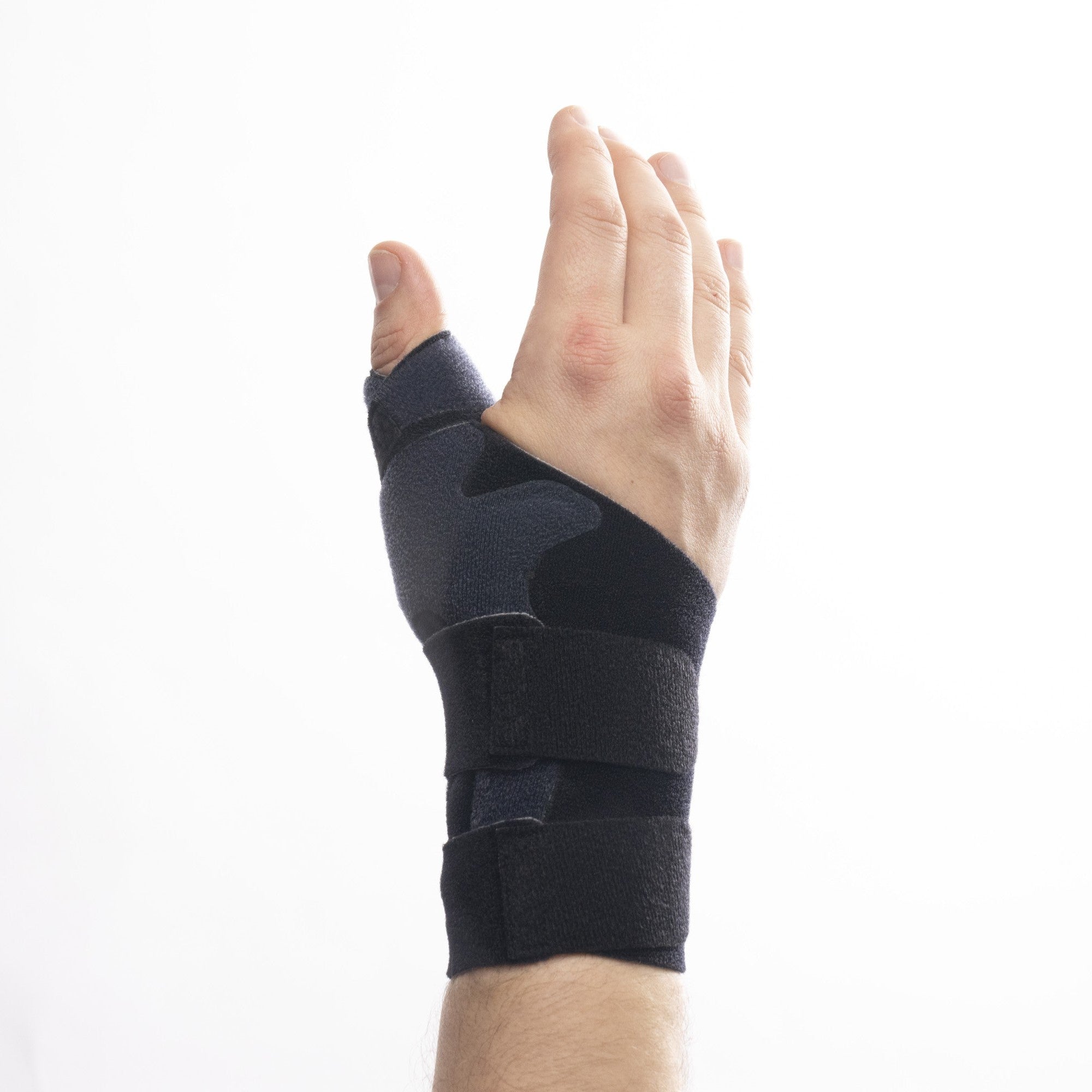 Wrist support with integrated thumb support for tendonitis and De Quervain's syndrome
