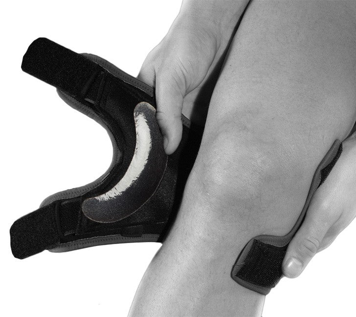 NRX knee brace for patellar luxation overlay orthosis